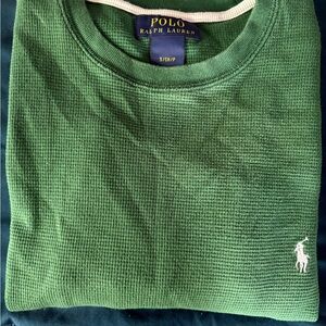 Polo by Ralph Lauren Classic Green Crewneck Sweater